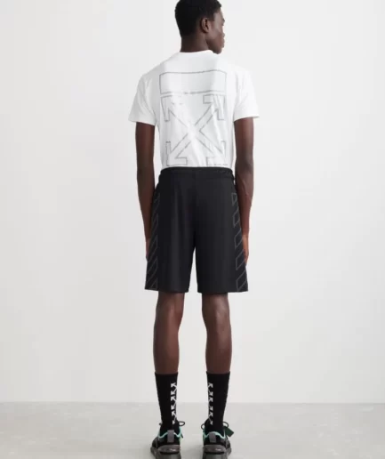 Off-White Athl Off Stamp Shorts Black2