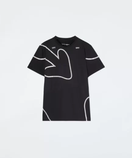 Off White Athl Off Stamp T-shirt Black3
