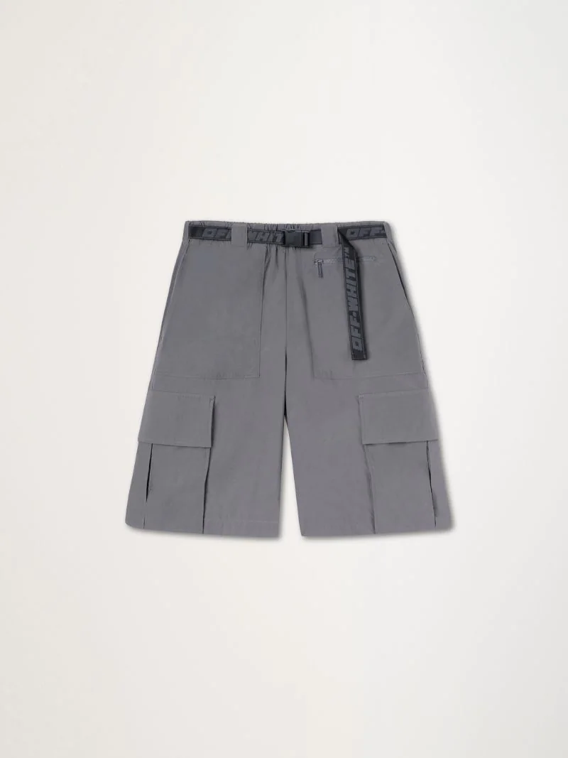 Off-White Induct Cargo Shorts Yellow2