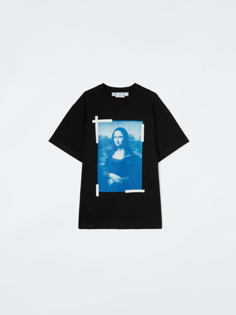 Off White Mona Lisa Over T-shirt Black4