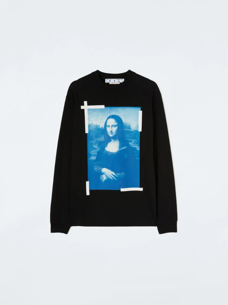 Off White Mona Lisa Skate Sweatshirt Black3