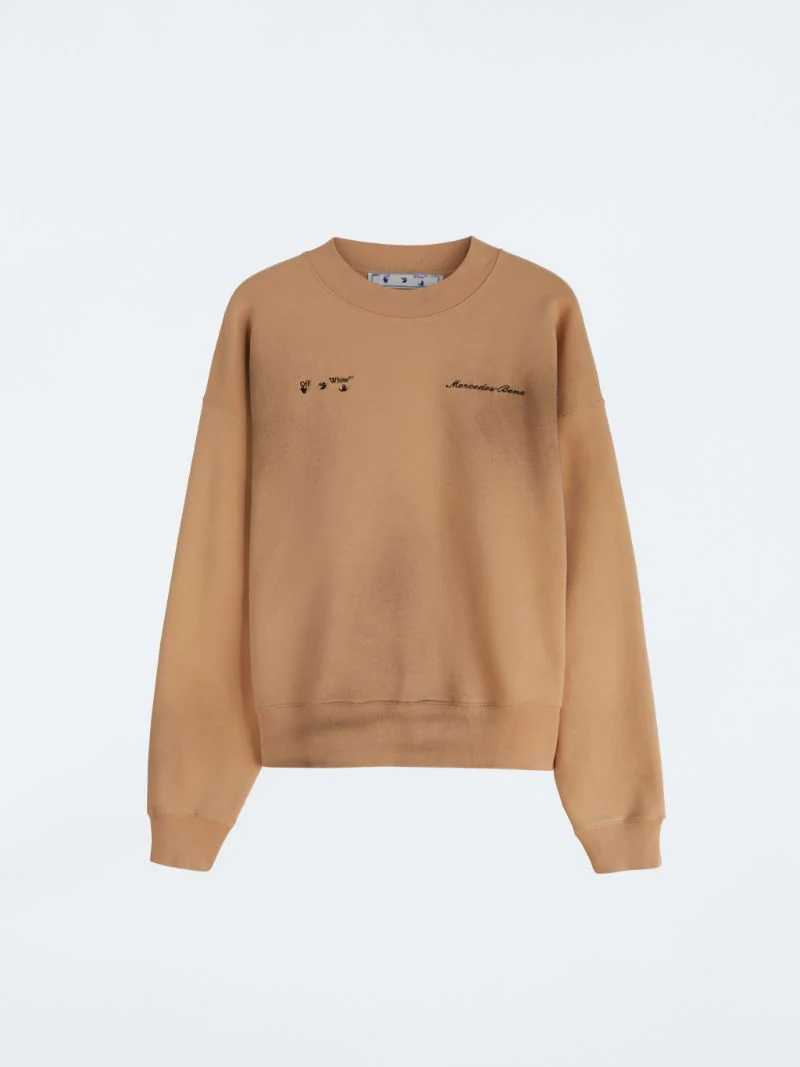 Off White Project Maybach Sweatshirt Brown1