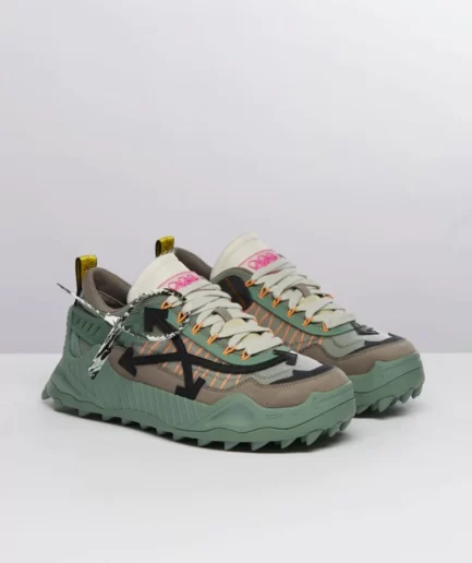 Off-white Odsy-1000 Shoes Green With Black Arrows2