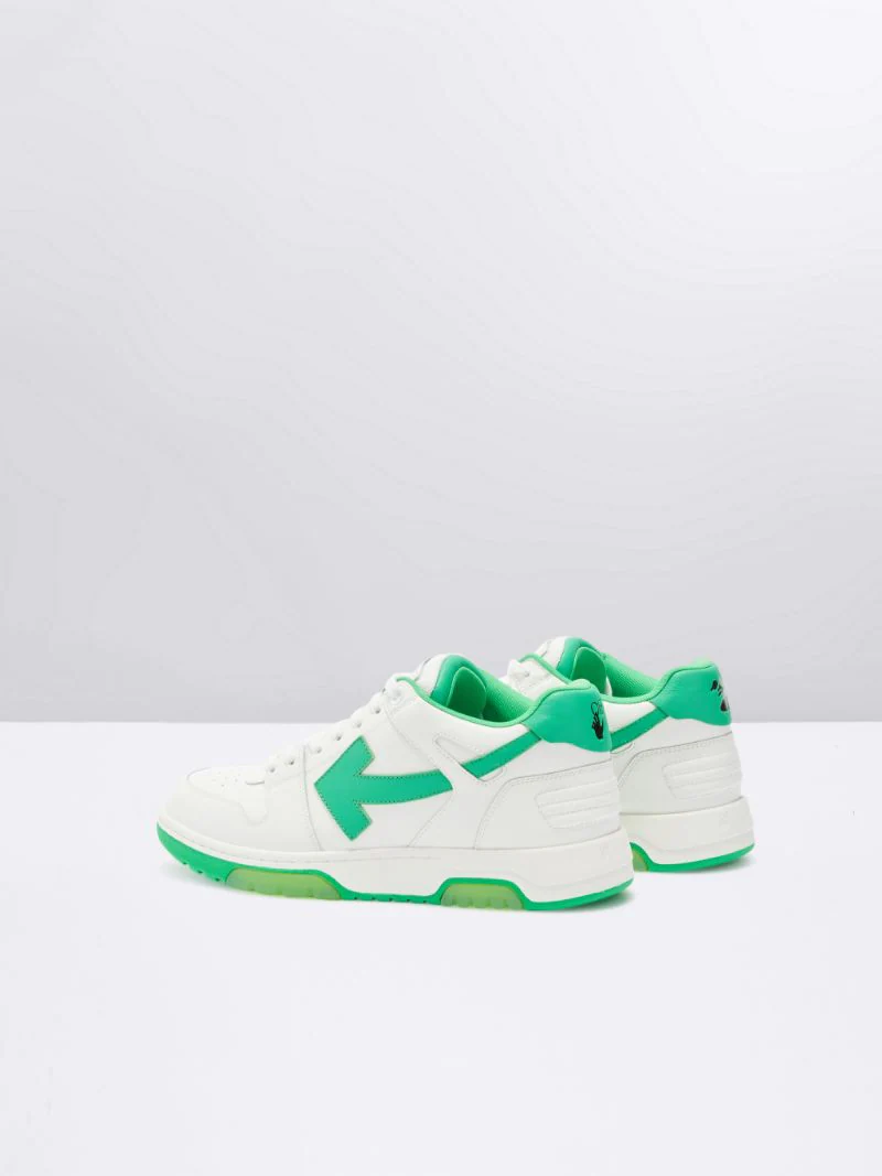 Off-white Out Of Office Shoes White With Green Arrow4