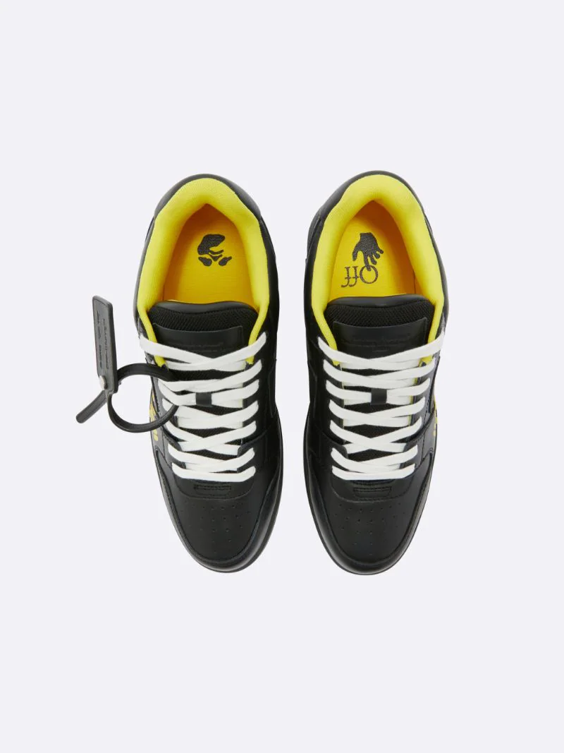 Off-white Out Of Office Shoes Yellow Text And Black Arrow3